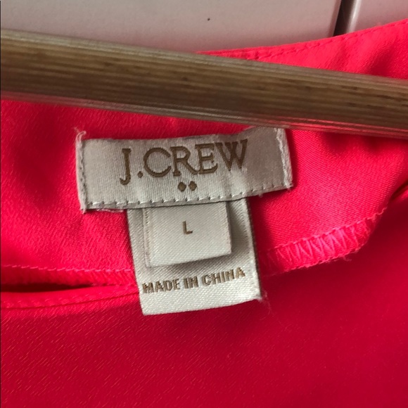 J. Crew hot pink blouse - Picture 2 of 4